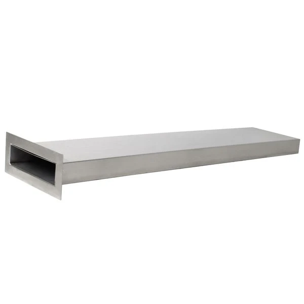 Regency Space Solutions Regency Stainless Steel Vent Duct For Conveyor Dishwashers - 72"