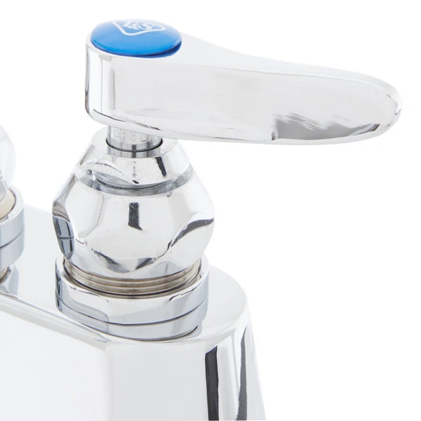 T&S Brass And Bronze Works T&S B-1100 Deck Mounted Workboard Faucet With 3 1/2" Centers - 6" Swing Nozzle - Image 6