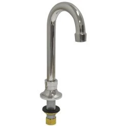 Advance Tabco K-120 Deck Mount Swivel Faucet With 3 1/2" Gooseneck Nozzle