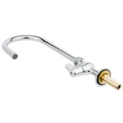 T&S Brass And Bronze Works Equip By T&S 5F-1SLX05 Deck Mounted Faucet With 5 9/16" Gooseneck Spout, Single Inlet, Laminar Flow Device, And Lever Handle 9 T&S Brass And Bronze Works Equip By T&S 5F-1SLX05 Deck Mounted Faucet With 5 9/16" Gooseneck Spout, Single Inlet, Laminar Flow Device, And Lever Handle -Faucet Equipment Shop 1347872