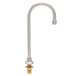 Fisher 1929 Deck Mounted Faucet With 3 1/2" Swivel Gooseneck Nozzle And 2.2 GPM Aerator