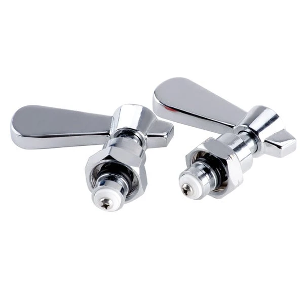 Regency Plumbing & Hardware Regency Lead Free Faucet Repair Kit With Handles And Stems For Wall Mount Faucets - Image 2