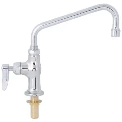 T&S Brass And Bronze Works T&S B-0205-060X-CR Deck Mounted Single Hole Faucet With 8" Swing Spout, Stream Regulator Outlet, Cerama Cartridge, And Lever Handle 11 T&S Brass And Bronze Works T&S B-0205-060X-CR Deck Mounted Single Hole Faucet With 8" Swing Spout, Stream Regulator Outlet, Cerama Cartridge, And Lever Handle -Faucet Equipment Shop 1613600