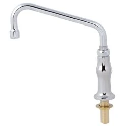 T&S Brass And Bronze Works T&S B-0205-060X-CR Deck Mounted Single Hole Faucet With 8" Swing Spout, Stream Regulator Outlet, Cerama Cartridge, And Lever Handle 12 T&S Brass And Bronze Works T&S B-0205-060X-CR Deck Mounted Single Hole Faucet With 8" Swing Spout, Stream Regulator Outlet, Cerama Cartridge, And Lever Handle -Faucet Equipment Shop 1613602