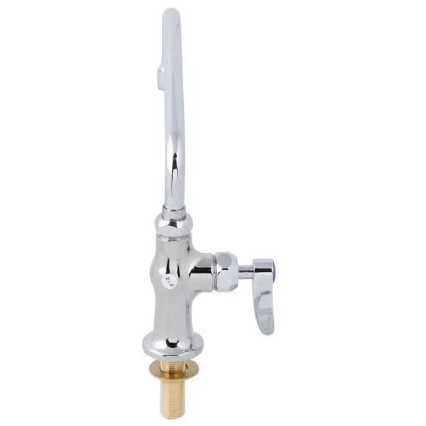 T&S Brass And Bronze Works T&S B-0205-060X-CR Deck Mounted Single Hole Faucet With 8" Swing Spout, Stream Regulator Outlet, Cerama Cartridge, And Lever Handle 5 T&S Brass And Bronze Works T&S B-0205-060X-CR Deck Mounted Single Hole Faucet With 8" Swing Spout, Stream Regulator Outlet, Cerama Cartridge, And Lever Handle - Image 3