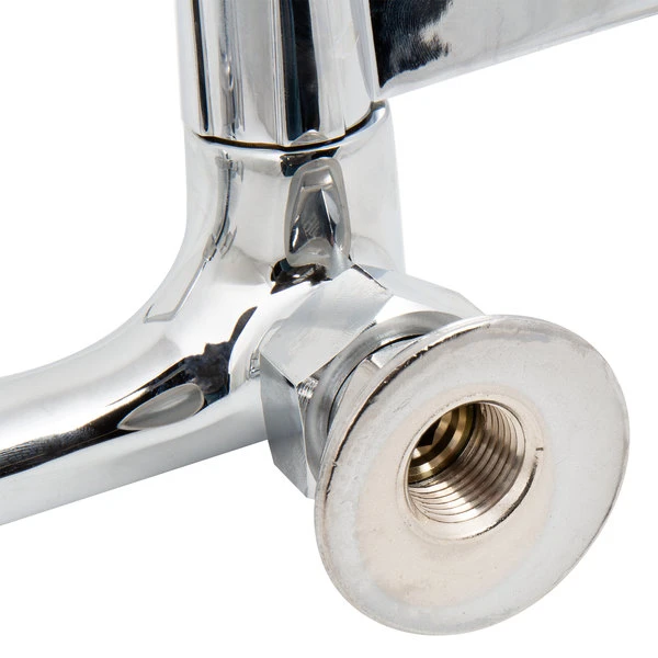 T&S Brass And Bronze Works Equip By T&S 5F-8WWB08 Wall Mounted Faucet With Adjustable 8" Centers, 8 1/8" Swing Spout, Laminar Flow Device, Cerama Cartridges, And Wrist Handles 8 T&S Brass And Bronze Works Equip By T&S 5F-8WWB08 Wall Mounted Faucet With Adjustable 8" Centers, 8 1/8" Swing Spout, Laminar Flow Device, Cerama Cartridges, And Wrist Handles - Image 6