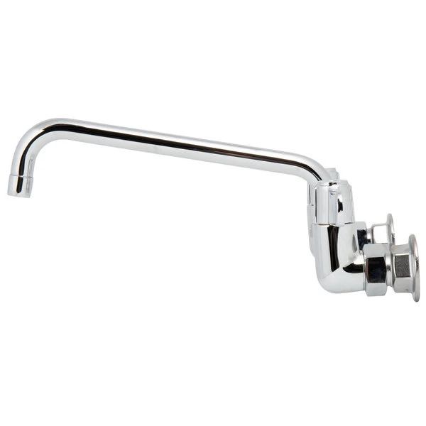 T&S Brass And Bronze Works Equip By T&S 5F-8WWB10 Wall Mounted Faucet With Adjustable 8" Centers, 10 1/8" Swing Spout, Laminar Flow Device, Cerama Cartridges, And Wrist Handles - Image 4