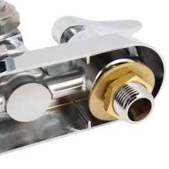 T&S Brass And Bronze Works T&S B-1146-2-V12-CR Wall Mounted Workboard Faucet With 4" Centers, 4 3/8" Gooseneck Spout, 1.2 GPM Aerator, Cerama Cartridges, And Lever Handles 13 T&S Brass And Bronze Works T&S B-1146-2-V12-CR Wall Mounted Workboard Faucet With 4" Centers, 4 3/8" Gooseneck Spout, 1.2 GPM Aerator, Cerama Cartridges, And Lever Handles -Faucet Equipment Shop 1667245