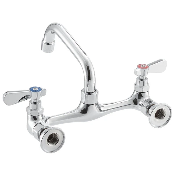 Regency Plumbing & Hardware Regency Wall Mount Faucet With 6" Swing Spout And 8" Centers - Image 3