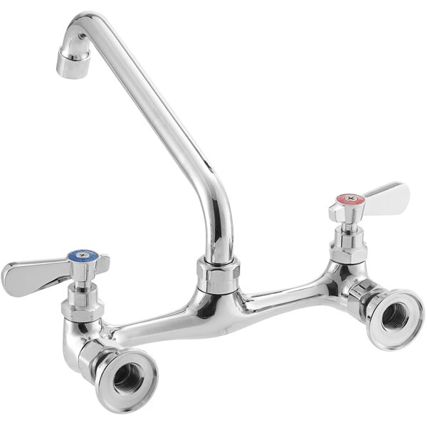 Regency Plumbing & Hardware Regency Wall Mount Faucet With 10" Swing Spout And 8" Centers - Image 3