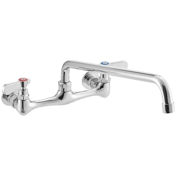 Regency Plumbing & Hardware Regency Wall Mount Faucet With 16" Swing Spout And 8" Centers 4 Regency Plumbing & Hardware Regency Wall Mount Faucet With 16" Swing Spout And 8" Centers - Image 2