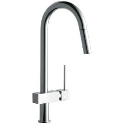 Elkay LKAV1031CR Avado Deck Mount Chrome Kitchen Faucet With Pull-Down Spray Head And Lever Handle