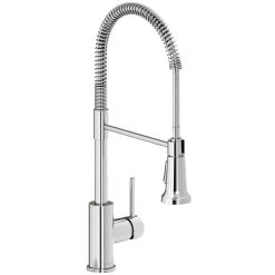 Elkay LKAV2061CR Avado Deck Mount Chrome Kitchen Faucet With Semi-Professional Spout And Forward Lever Handle
