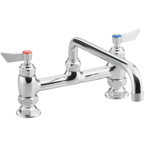 Waterloo Deck-Mounted Faucet With 8" Centers And 12" Swing Spout - Image 2