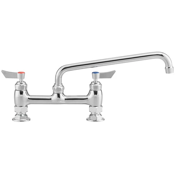 Waterloo Deck-Mounted Faucet With 8" Centers And 12" Swing Spout - Image 4
