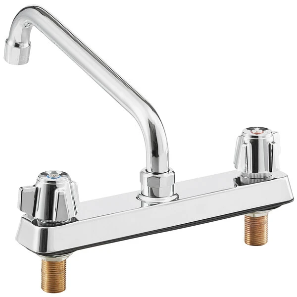 Regency Plumbing & Hardware Regency Deck Mount Faucet With 10" Swing Spout And 8" Centers - Image 3