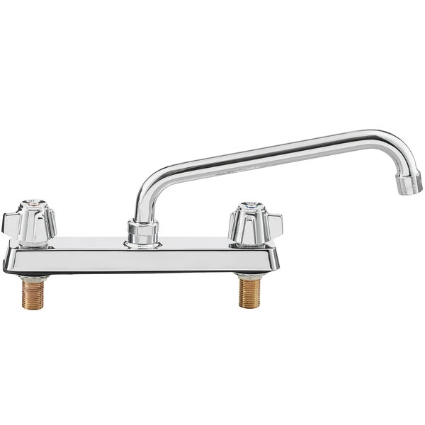 Regency Plumbing & Hardware Regency Deck Mount Faucet With 10" Swing Spout And 8" Centers - Image 4