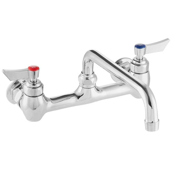 Waterloo Wall-Mounted Faucet With 8" Centers And 10" Swing Spout - Image 2
