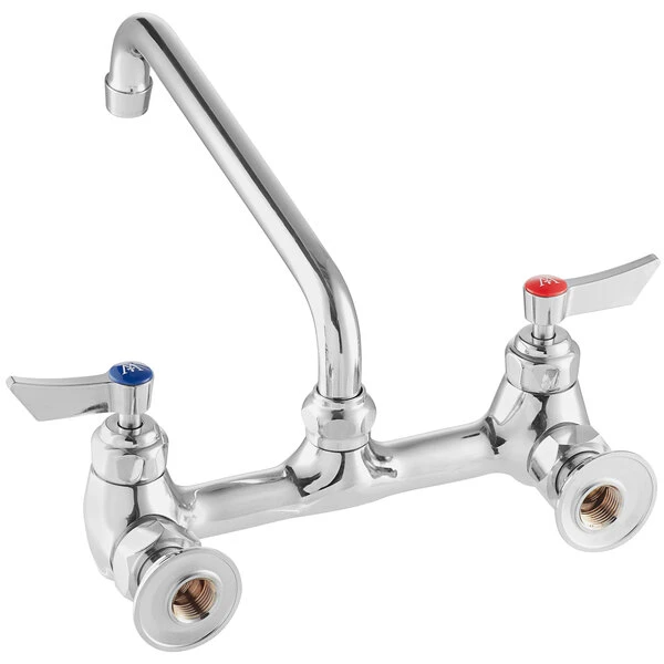 Waterloo Wall-Mounted Faucet With 8" Centers And 10" Swing Spout - Image 3
