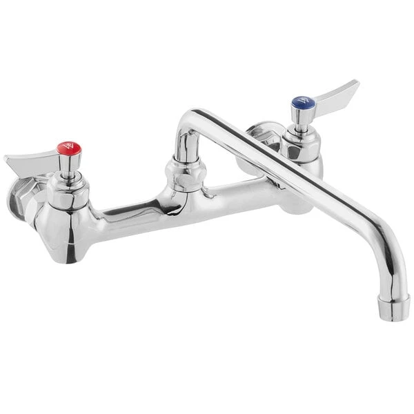 Waterloo Wall-Mounted Faucet With 8" Centers And 14" Swing Spout - Image 2