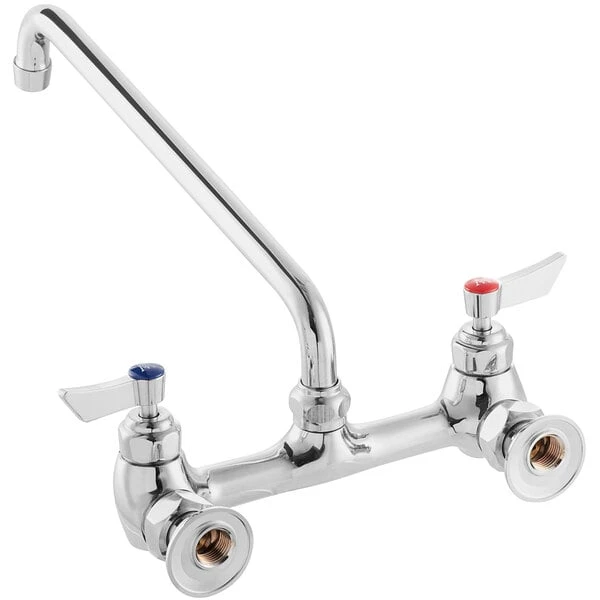 Waterloo Wall-Mounted Faucet With 8" Centers And 14" Swing Spout - Image 3