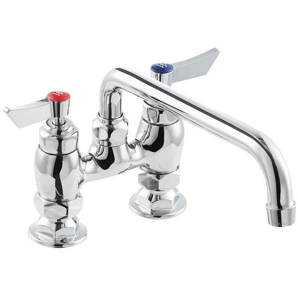 Waterloo Deck-Mounted Faucet With 4" Centers And 10" Swing Spout - Image 2