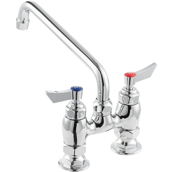 Waterloo Deck-Mounted Faucet With 4" Centers And 10" Swing Spout - Image 3