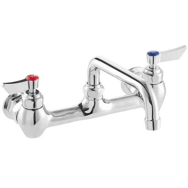 Waterloo Wall-Mounted Faucet With 8" Centers And 8" Swing Spout - Image 2