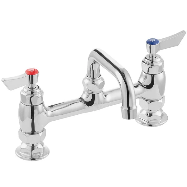 Waterloo Deck-Mounted Faucet With 8" Centers And 6" Swing Spout - Image 2