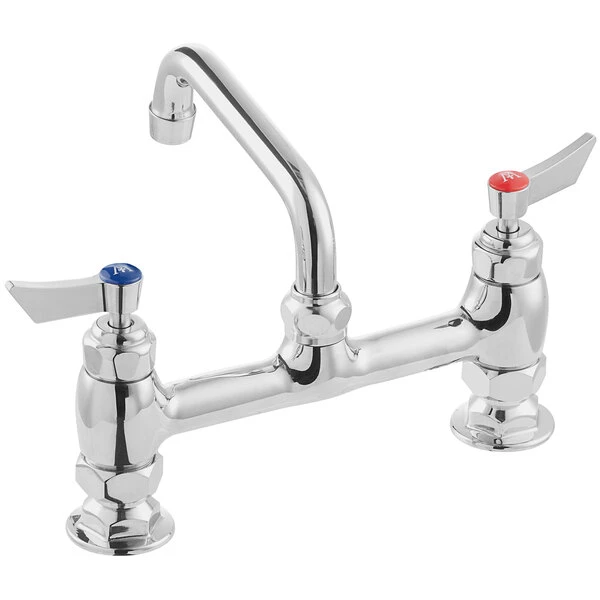 Waterloo Deck-Mounted Faucet With 8" Centers And 6" Swing Spout - Image 3