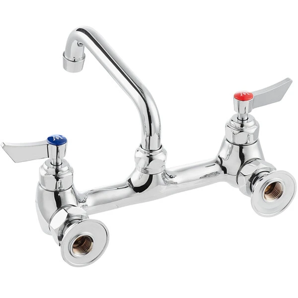 Waterloo Wall-Mounted Faucet With 8" Centers And 6" Swing Spout - Image 3
