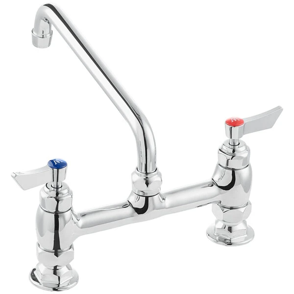 Waterloo Deck-Mounted Faucet With 8" Centers And 10" Swing Spout - Image 3