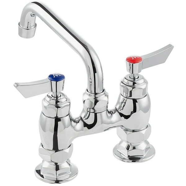 Waterloo Deck-Mounted Faucet With 4" Centers And 6" Swing Spout - Image 3