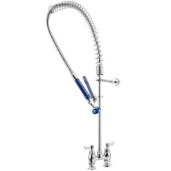 Waterloo 1.15 GPM Deck-Mounted Pre-Rinse Faucet With 4" Centers -Faucet Equipment Shop 2184300