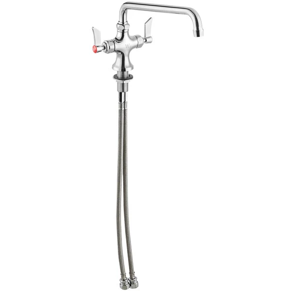 Waterloo Deck-Mounted Faucet With Single Inlet And 12" Swing Spout - Image 2