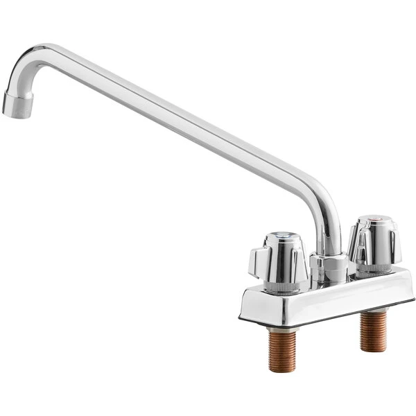 Regency Plumbing & Hardware Regency Deck Mount Faucet With 14" Swing Spout And 4" Centers - Image 3