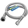 Assure Parts EF-FC-38C12F-16 16" Stainless Steel Braided Faucet Connector With 3/8" Compression X 1/2" FIP