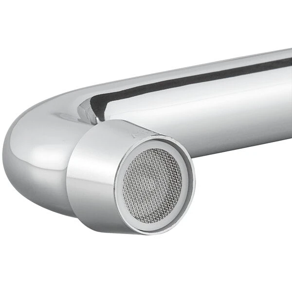 Waterloo 0.65 GPM Low Profile Wall-Mounted Pre-Rinse Faucet With 8" Centers And 6" Add-on Faucet - Image 4