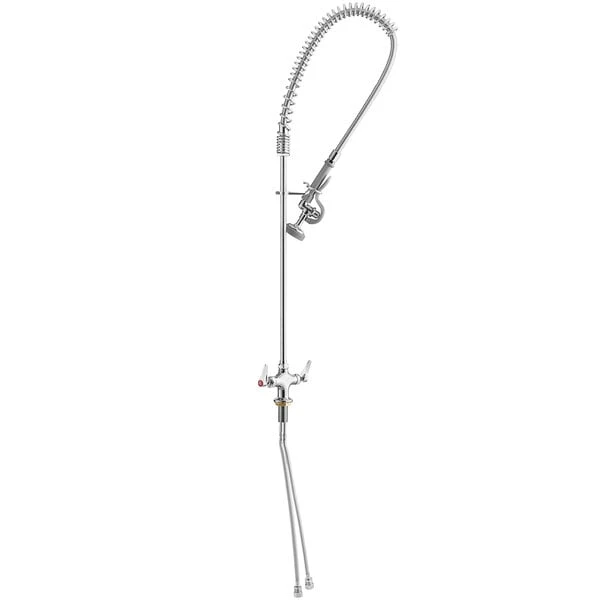 T&S Brass And Bronze Works T&S B-0113 Deck Mounted Single Base Pre-Rinse Faucet