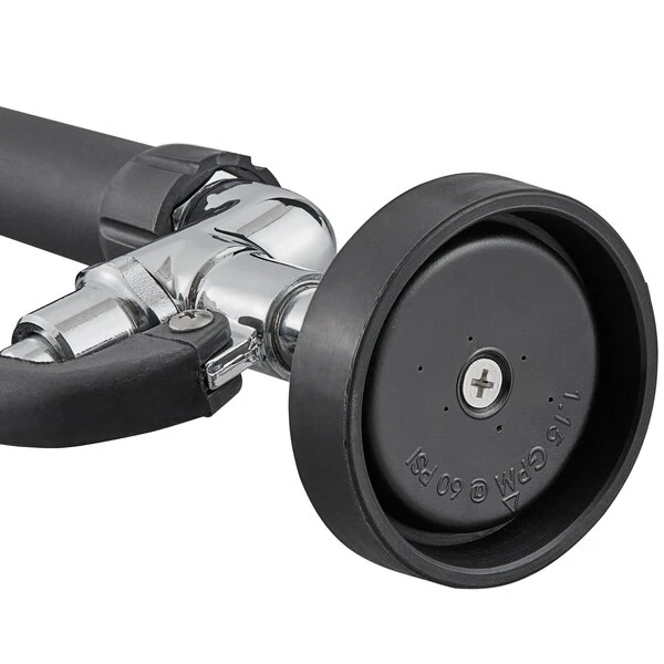 Regency Plumbing & Hardware Regency 1.15 GPM Deck Mount Pre-Rinse Faucet With 12" Add-On Faucet And 8" Centers - Image 4