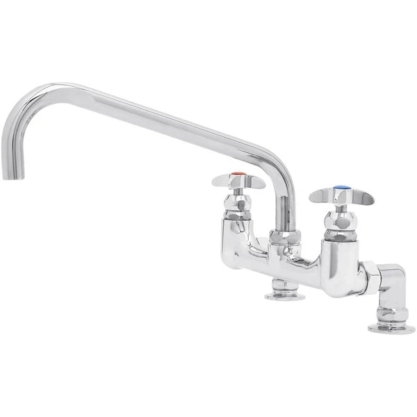 T&S Brass And Bronze Works T&S B-0293 18" Deck Mounted Big Flo Mixing Faucet With 8" Centers