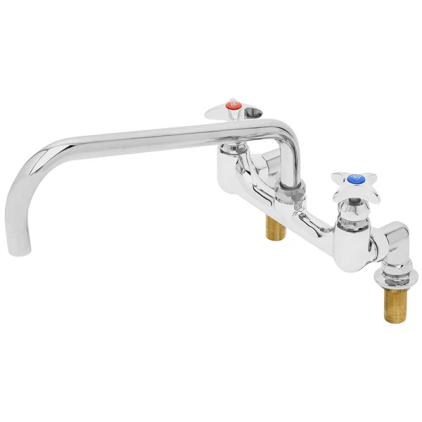 T&S Brass And Bronze Works T&S B-0293-14 14" Deck Mount Big-Flo Mixing Faucet With 8" Centers