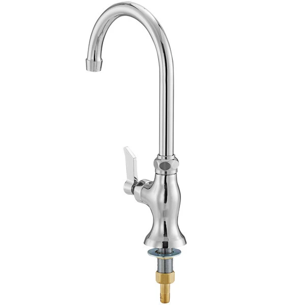 Waterloo Deck Mount Single Temperature Faucet With 6" Gooseneck Spout And Single Inlet - Image 3