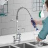 Waterloo 1.15 GPM Low Profile Deck-Mounted Pre-Rinse Faucet With 4" Centers And 6" Add-On Faucet 1 Waterloo 1.15 GPM Low Profile Deck-Mounted Pre-Rinse Faucet With 4" Centers And 6" Add-On Faucet -Faucet Equipment Shop 2319062