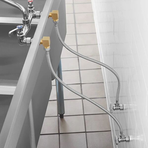 Regency Plumbing & Hardware Regency Wall Mount Faucet With 8" Swing Spout, 8" Centers, And Install Kit - Image 6