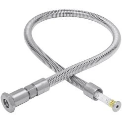 T&S Brass And Bronze Works Eversteel By T&S S-0044-H2A Stainless Steel 44" Flexible Hose