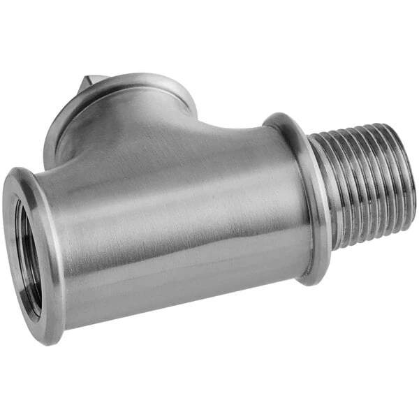 T&S Brass And Bronze Works Eversteel By T&S S-TEE-RGD Stainless Steel Rigid Tee Assembly - Image 2