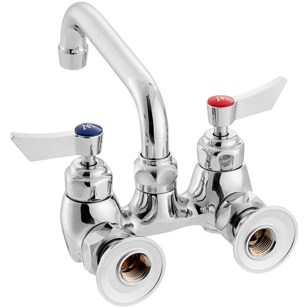 Waterloo Wall-Mounted Faucet With 4" Centers And 6" Swing Spout - Image 3
