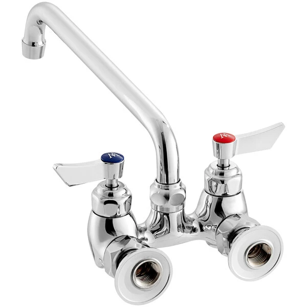 Waterloo Wall-Mounted Faucet With 4" Centers And 10" Swing Spout - Image 3