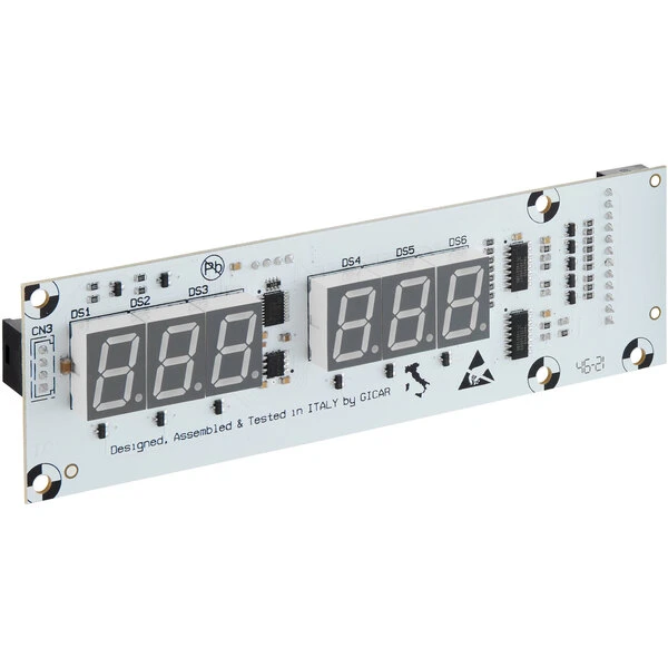 Main Street Equipment 54112188440 Display For HTGW, HTDT, And HTUC Series Dishwashers